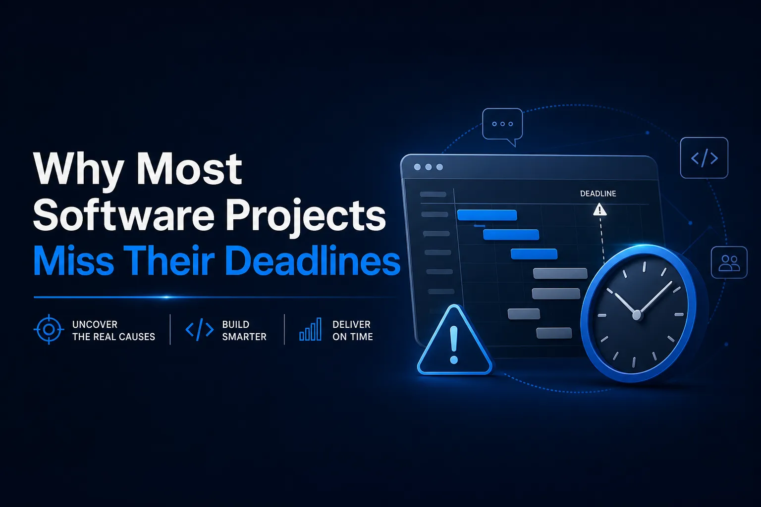 Why Most Software Projects Miss Their Deadlines
